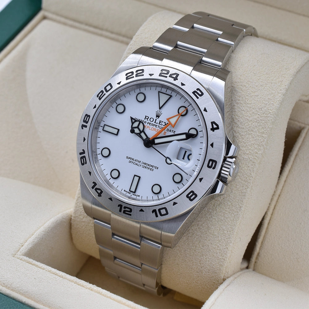 Rolex Explorer II 42mm Polar GMT 216570 2021