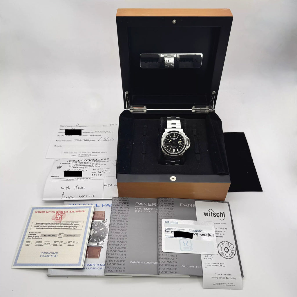 Panerai Luminor 44mm Acciaio OP VIII PAM00297 2011