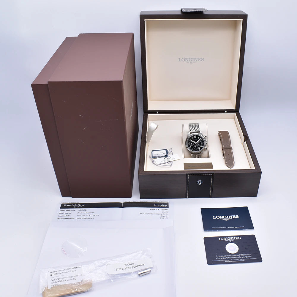 Longines Aviation Big Eye 41mm L2.816.4.53.2 2024