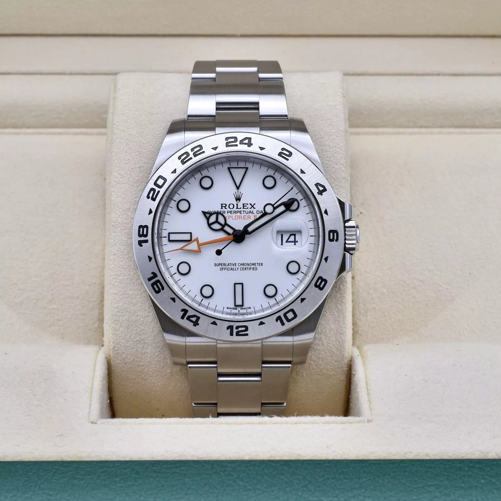 Rolex Explorer II GMT 216570 2019