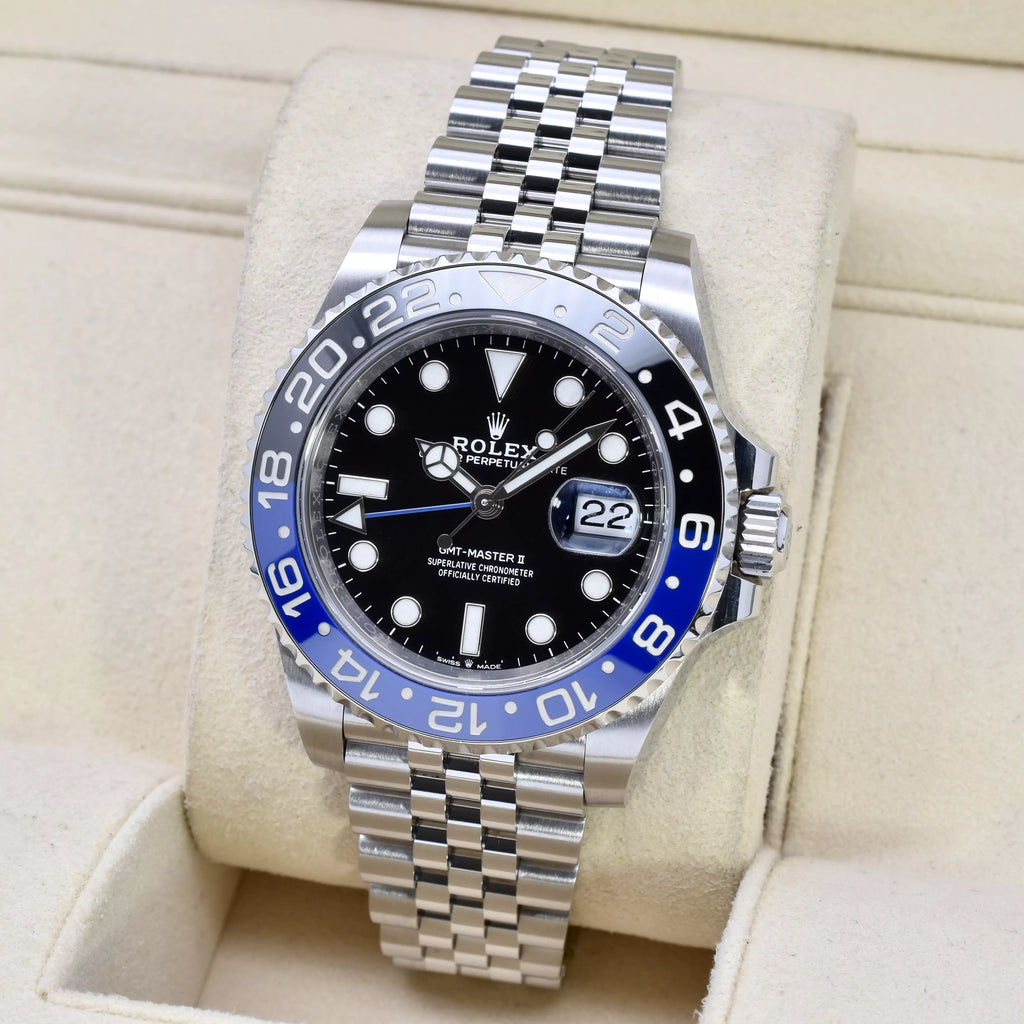 Rolex GMT Master II "Batgirl" Excellent Set 126710BLNR 2019