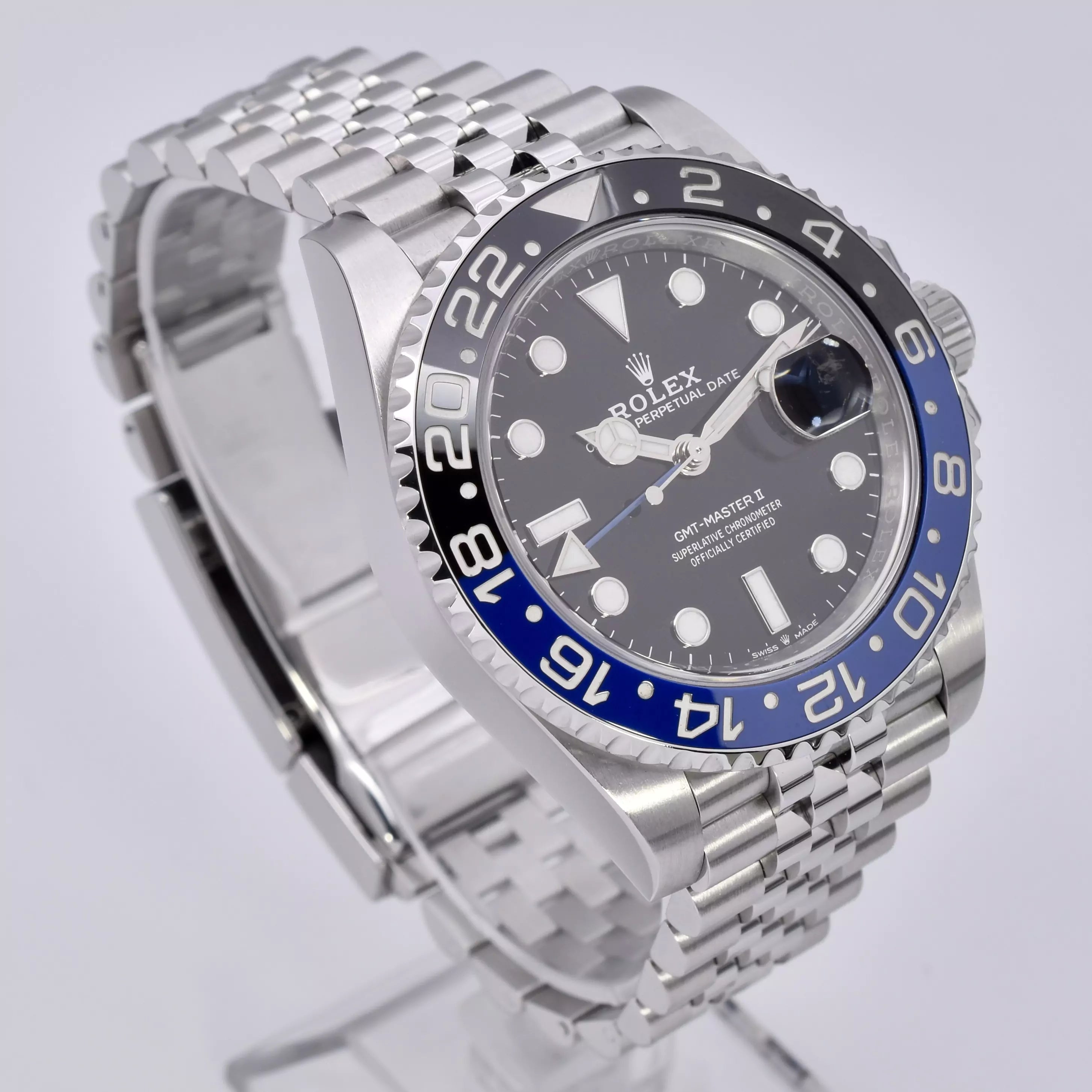 Rolex GMT Master II "Batgirl" Excellent Set 126710BLNR 2019