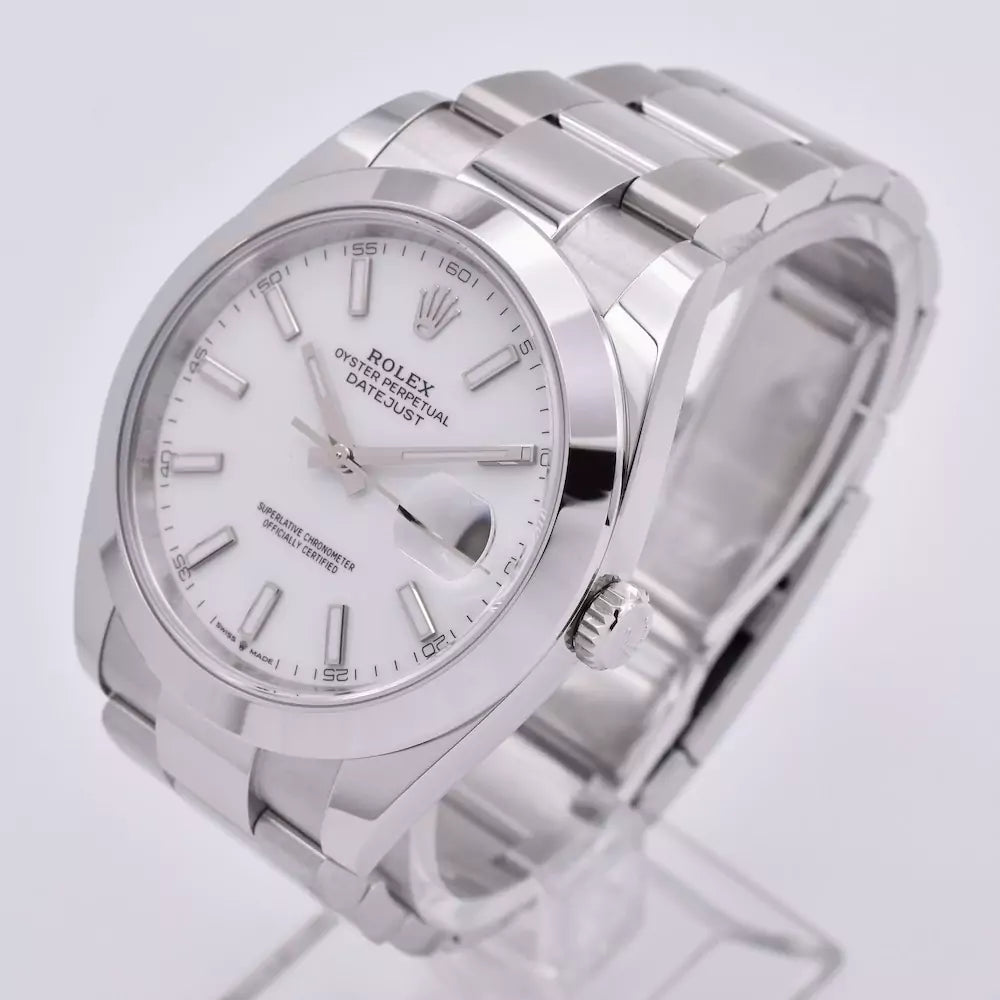 Rolex Datejust White 2025 126300 2025
