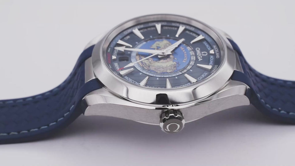 OMEGA Aqua Terra Worldtimer 43mm 220.10.43.22.03.001 2024 Box & Papers