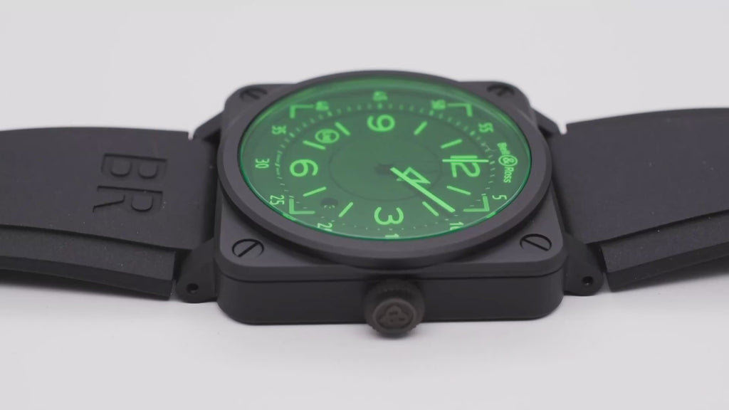 Bell & Ross BR 03 BR03-92 H.U.D Limited Edition BR0392-HUD-CE/SRB 2020
