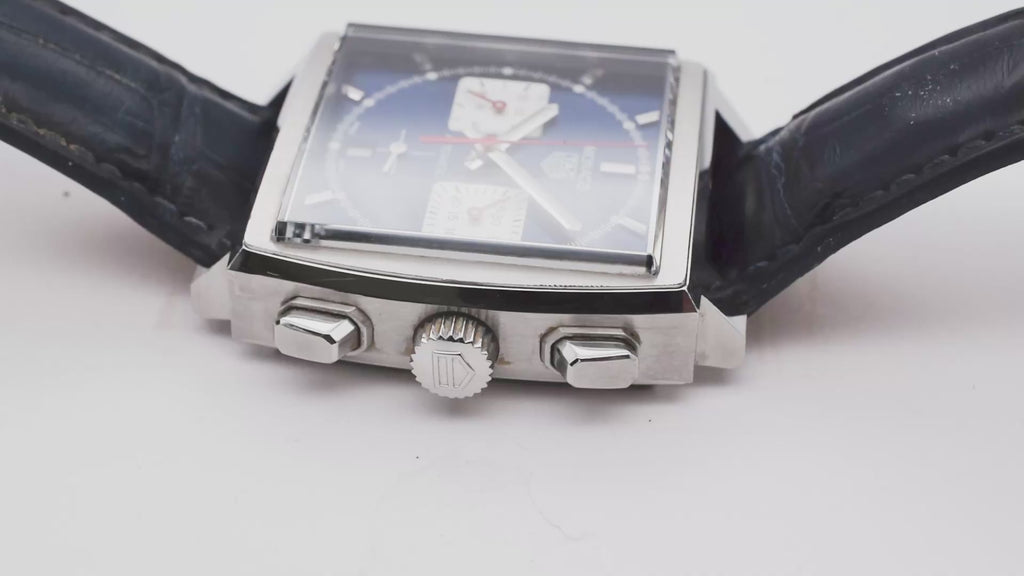 TAG Heuer Monaco Blue 2020 Box & Papers CBL2111.FC6453