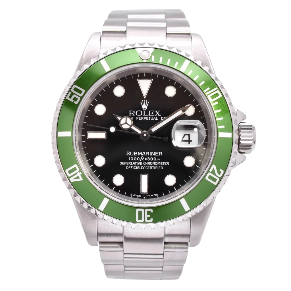 Rolex Submariner Kermit Fully Serviced Set 16610LV 2004