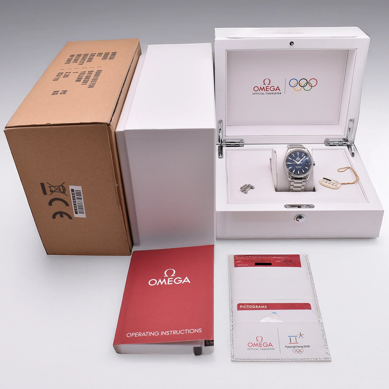 OMEGA Aqua Terra PyongChang Edition 522.10.42.21.03.001 2018