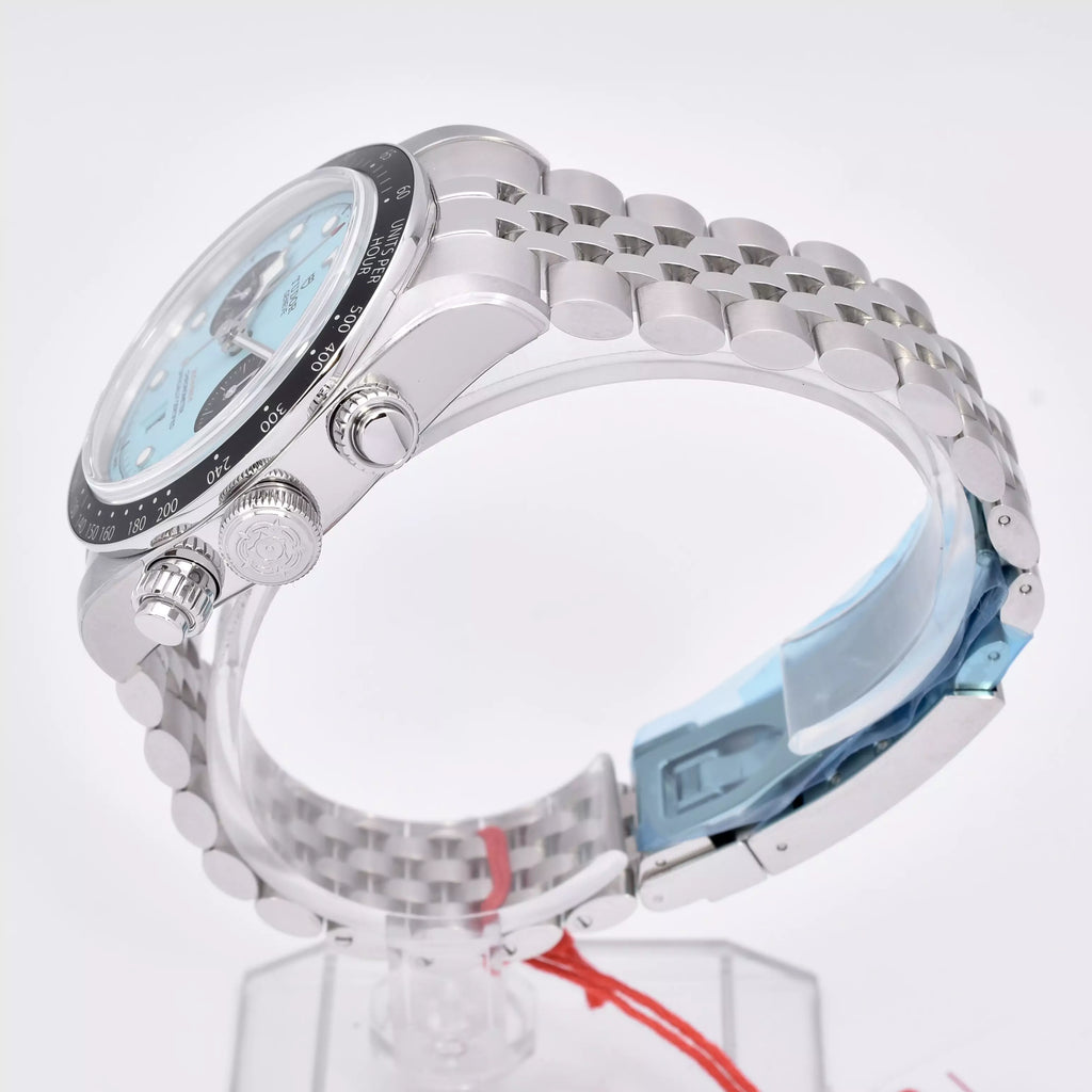 Tudor Black Bay Flamingo Blue Stickered 79360N 2025