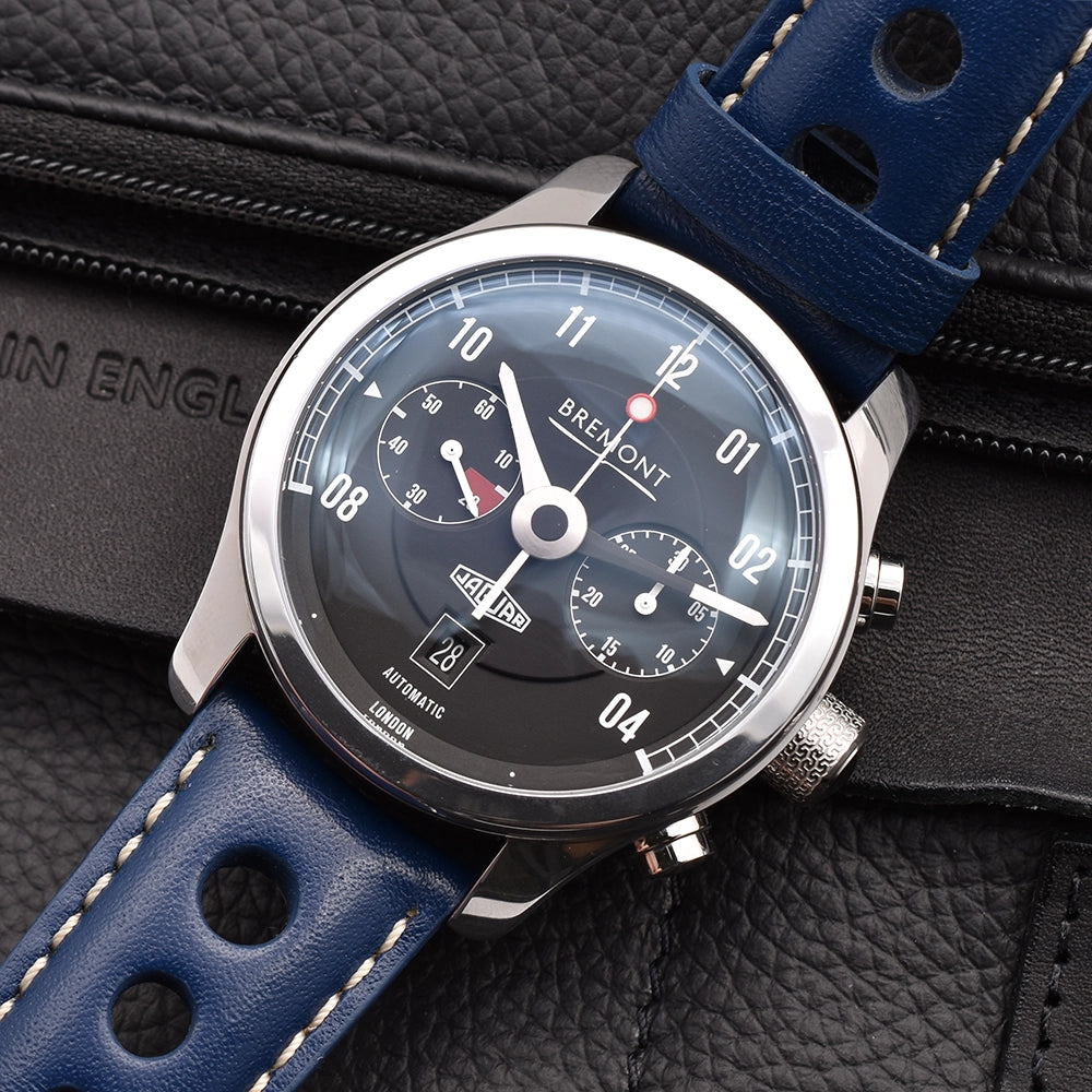 Bremont Jaguar 43mm Black Chronograph BJ-II/BK/R 2021