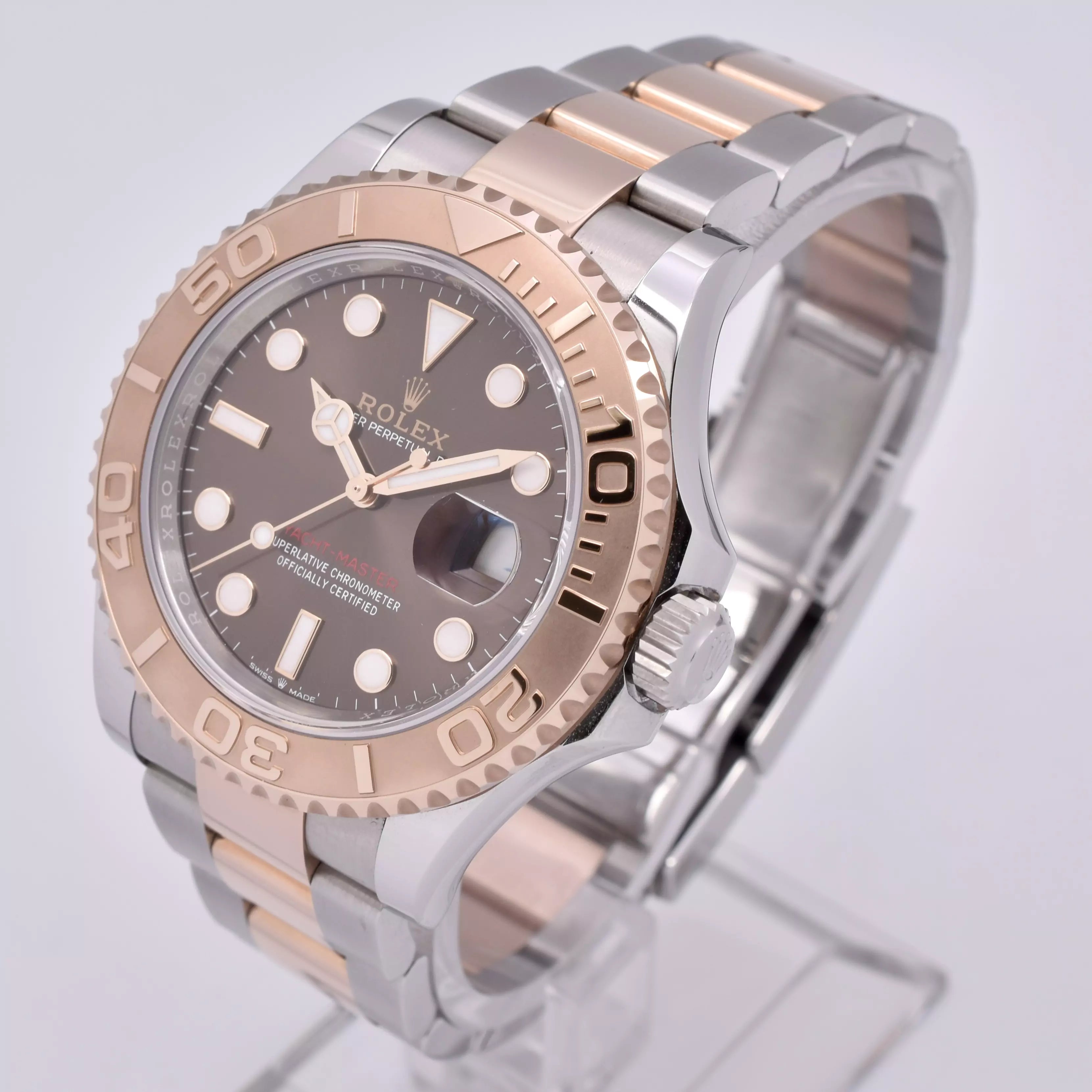 Rolex Yachtmaster Steel & Gold Brown 126621 2023