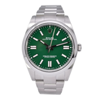 Rolex Oyster Perpetual Green 2025 124300 2025
