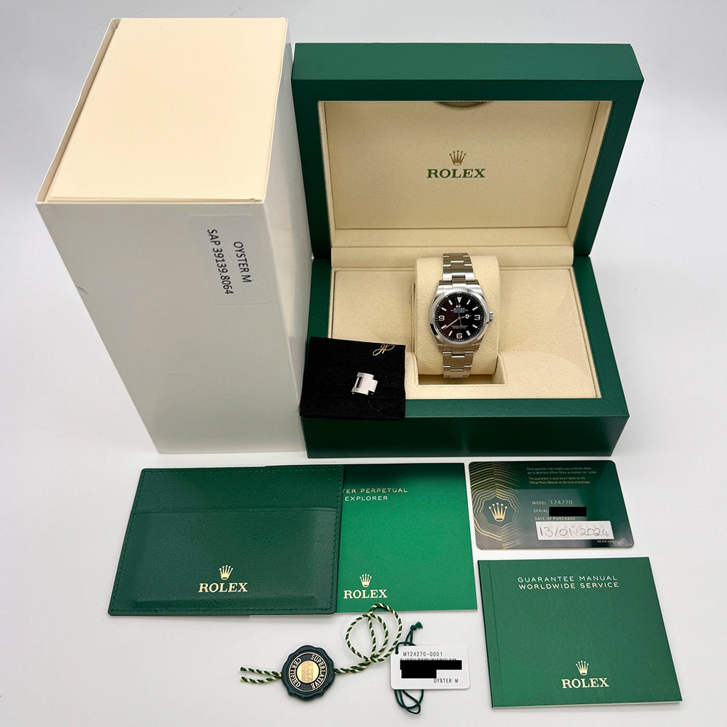 Rolex Explorer 36mm 2024 124270 2024