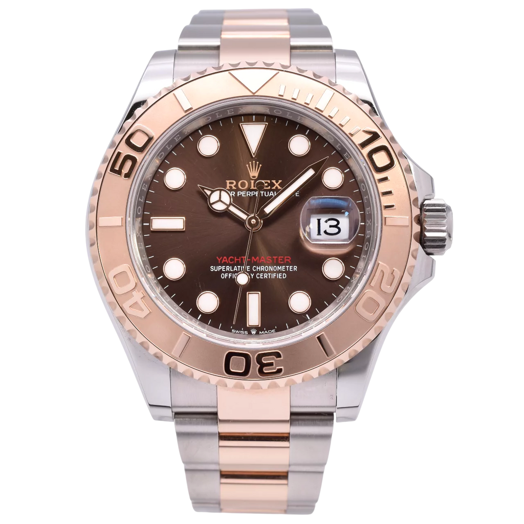 Rolex Yachtmaster Steel & Gold Brown 126621 2023