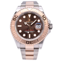 Rolex Yachtmaster Steel & Gold Brown 126621 2023