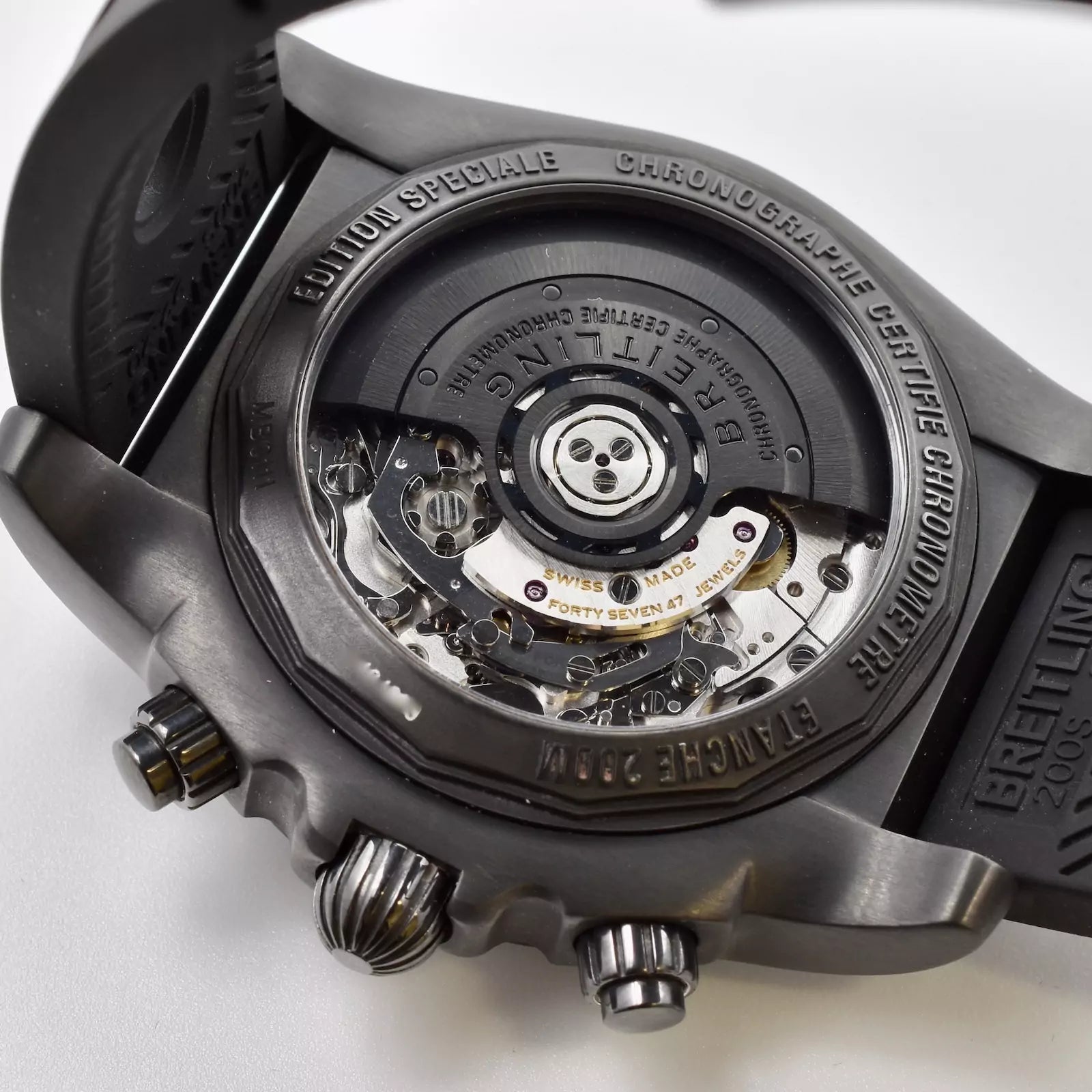 Breitling Chronomat Blacksteel MB0111C3.BE35.253S 2018