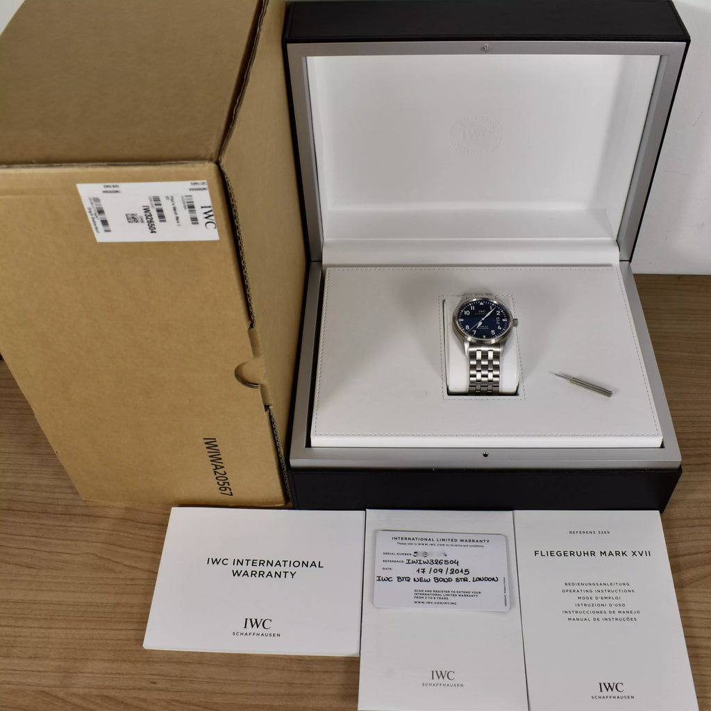 IWC Pilot Mark XVII 2015 IW326504 2015