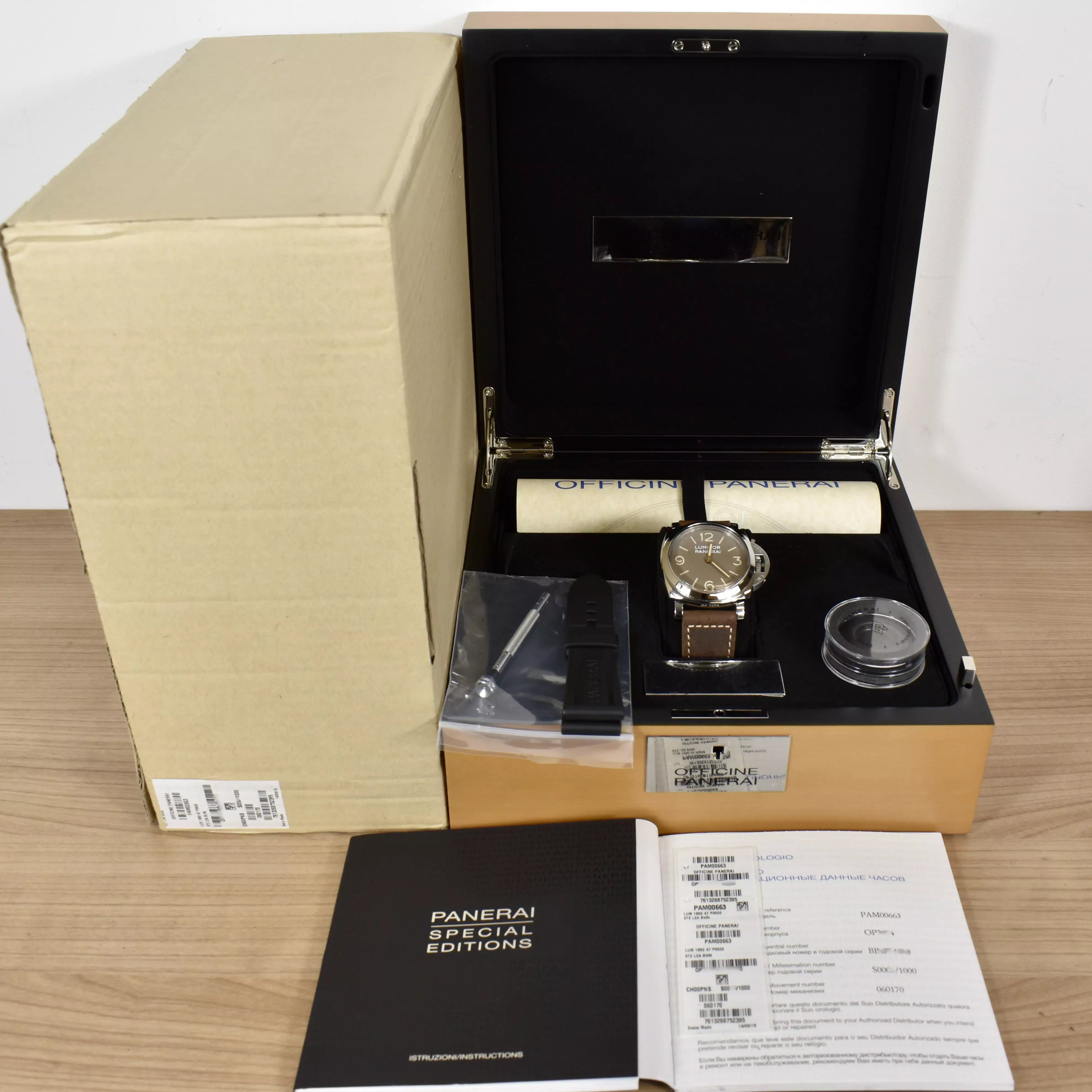 Panerai Luminor Special Editions 47mm PAM00663 2016