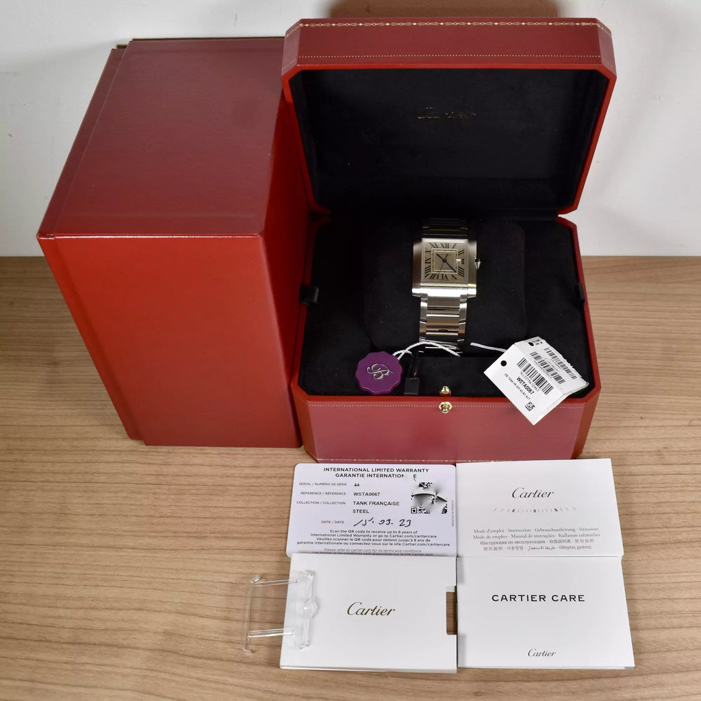 Cartier Tank Automatic 36.7mm WSTA0067 2023