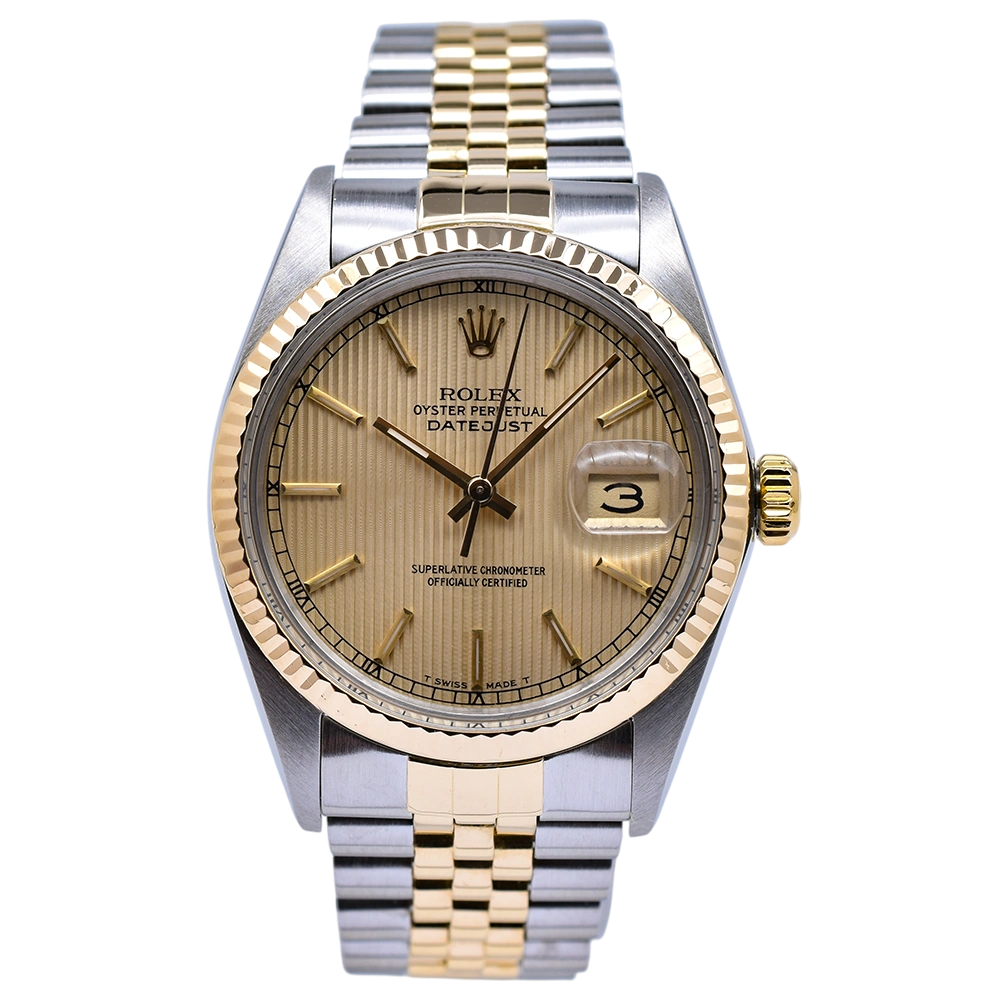 Rolex Oysterdate Tapestry Dial Fully Serviced 16013 1986