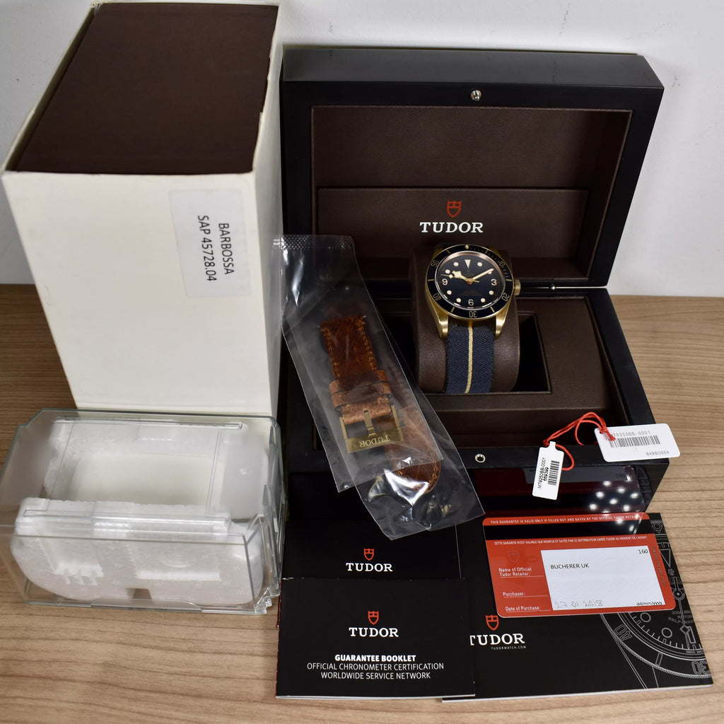 Tudor Black Bay Bronze Bucherer 79250BB 2018