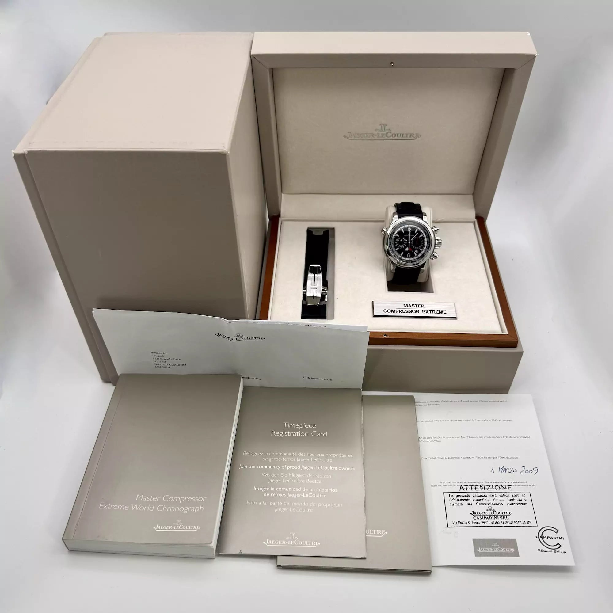Jaeger-LeCoultre Master Compressor Extreme World Chronograph 150.8.22 2009