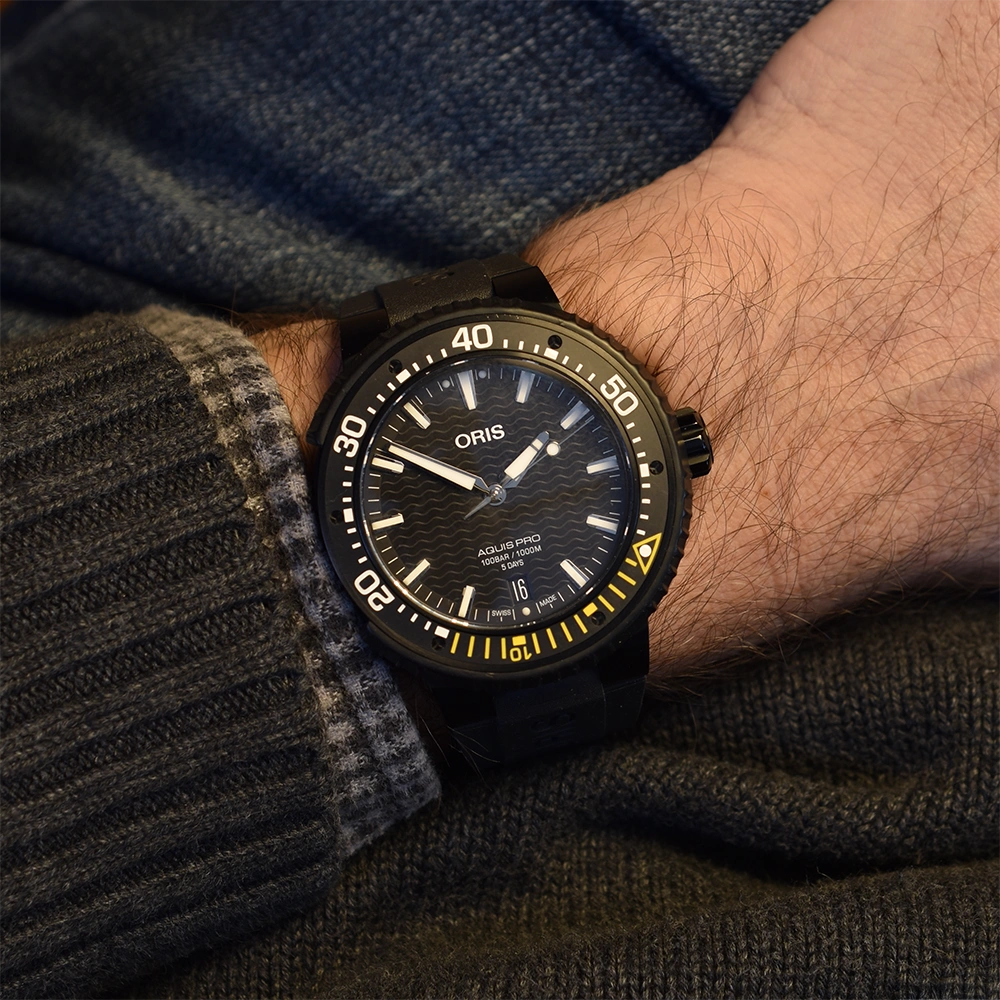 Oris Aquis 49.5mm DLC 0140077677754 2022