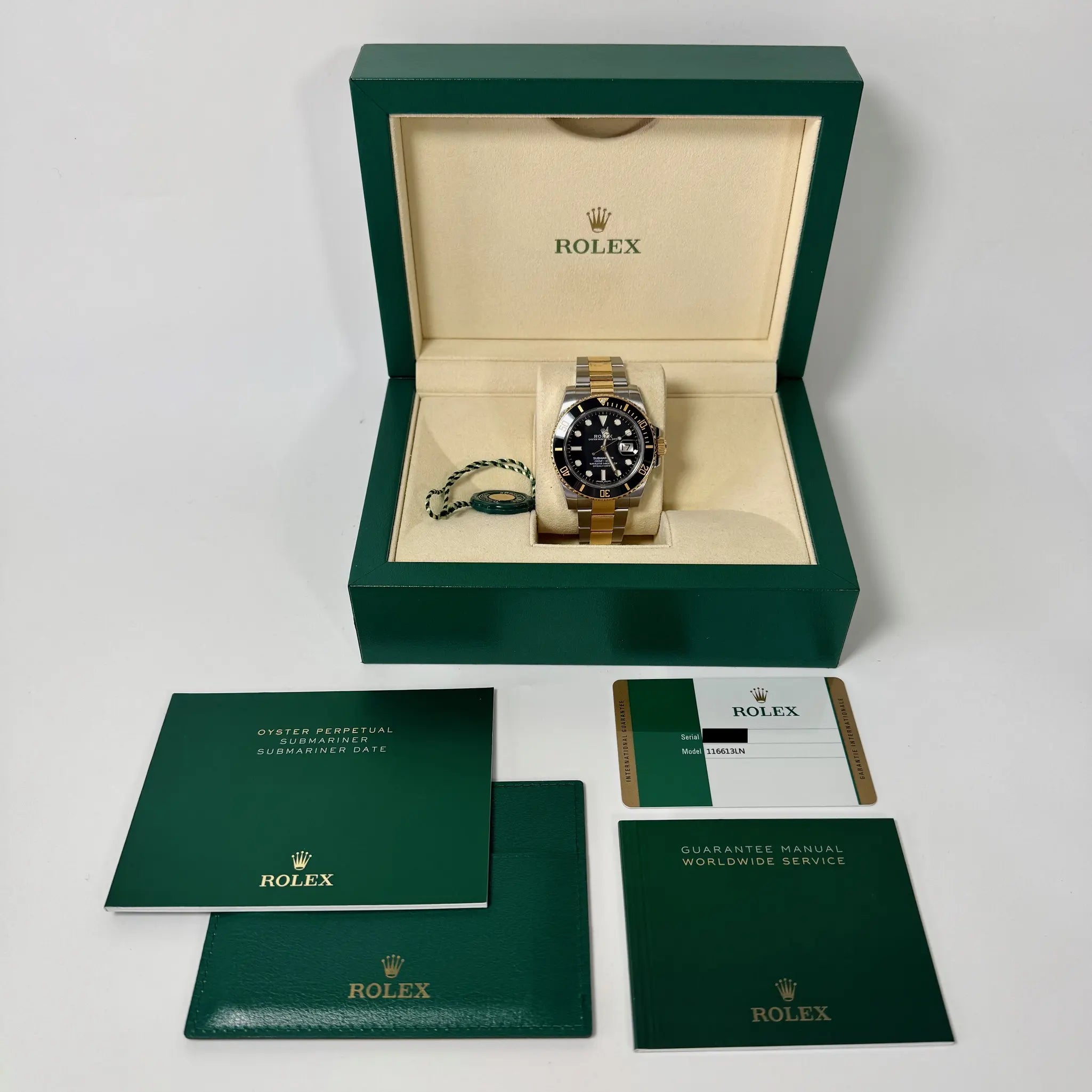 Rolex Submariner Steel & Gold 116613LN 2014