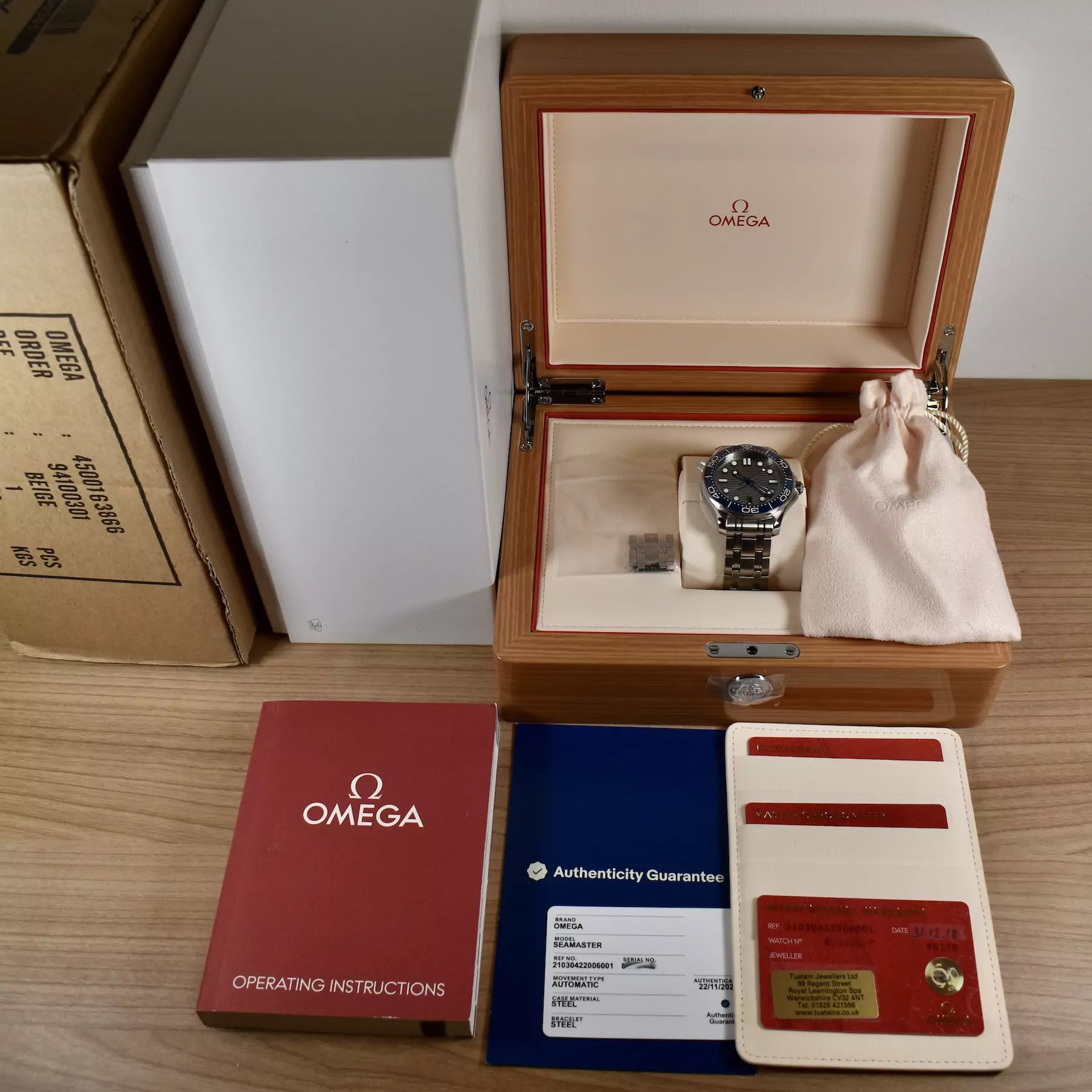 OMEGA Seamaster 300m Co-Axial 210.30.42.20.06.001 2018
