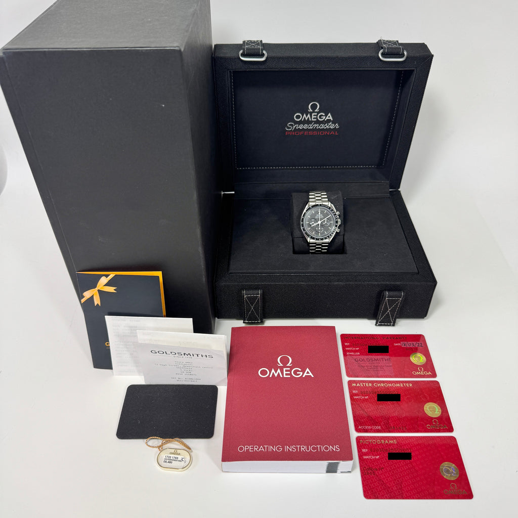 OMEGA Speedmaster Sapphire Full Set 310.30.42.50.01.002 2022
