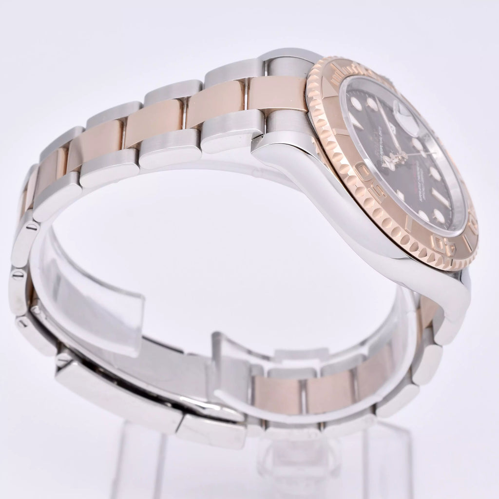 Rolex Yachtmaster Steel & Gold Brown 126621 2023