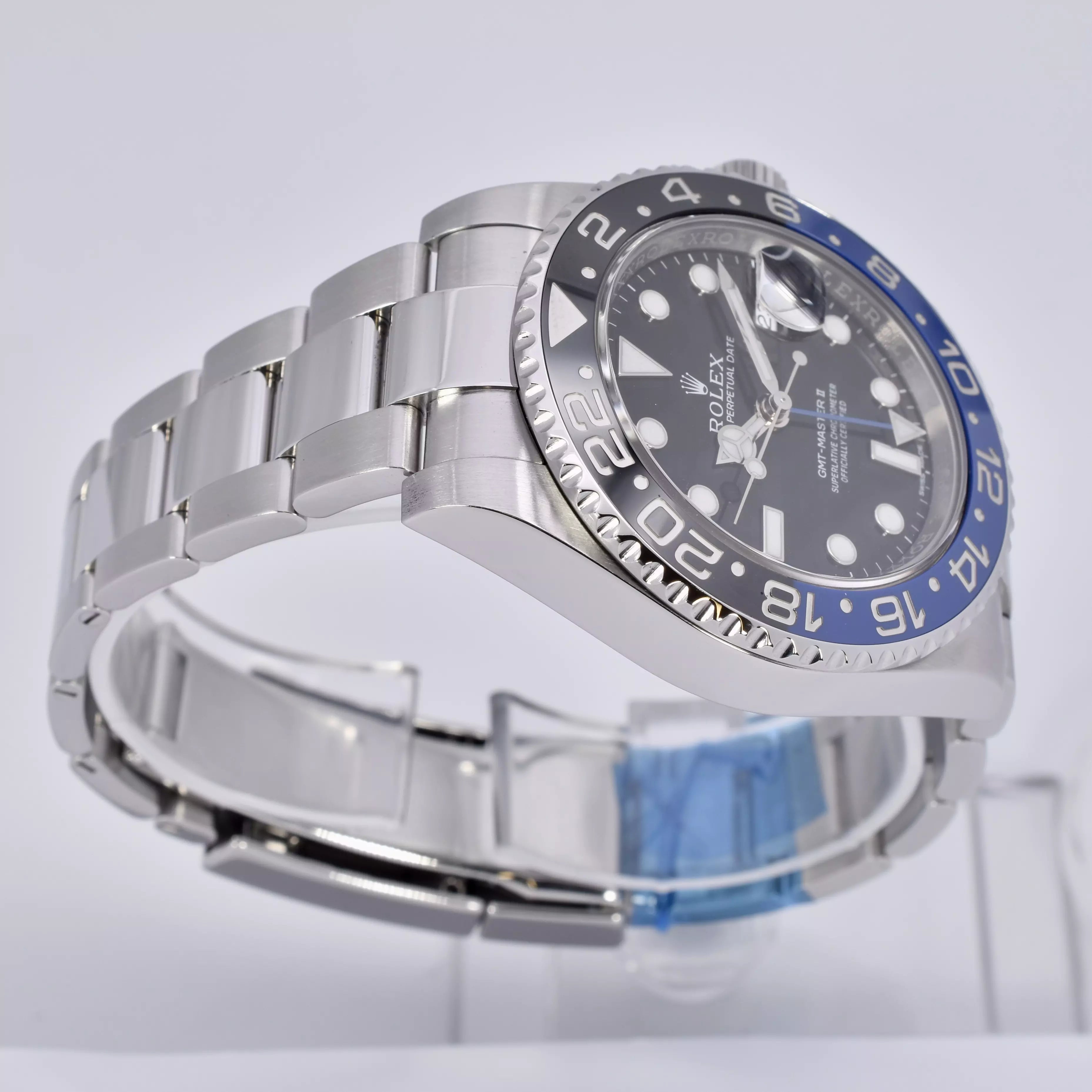 Rolex GMT Master II 40mm Excellent Set 116710BLNR 2015