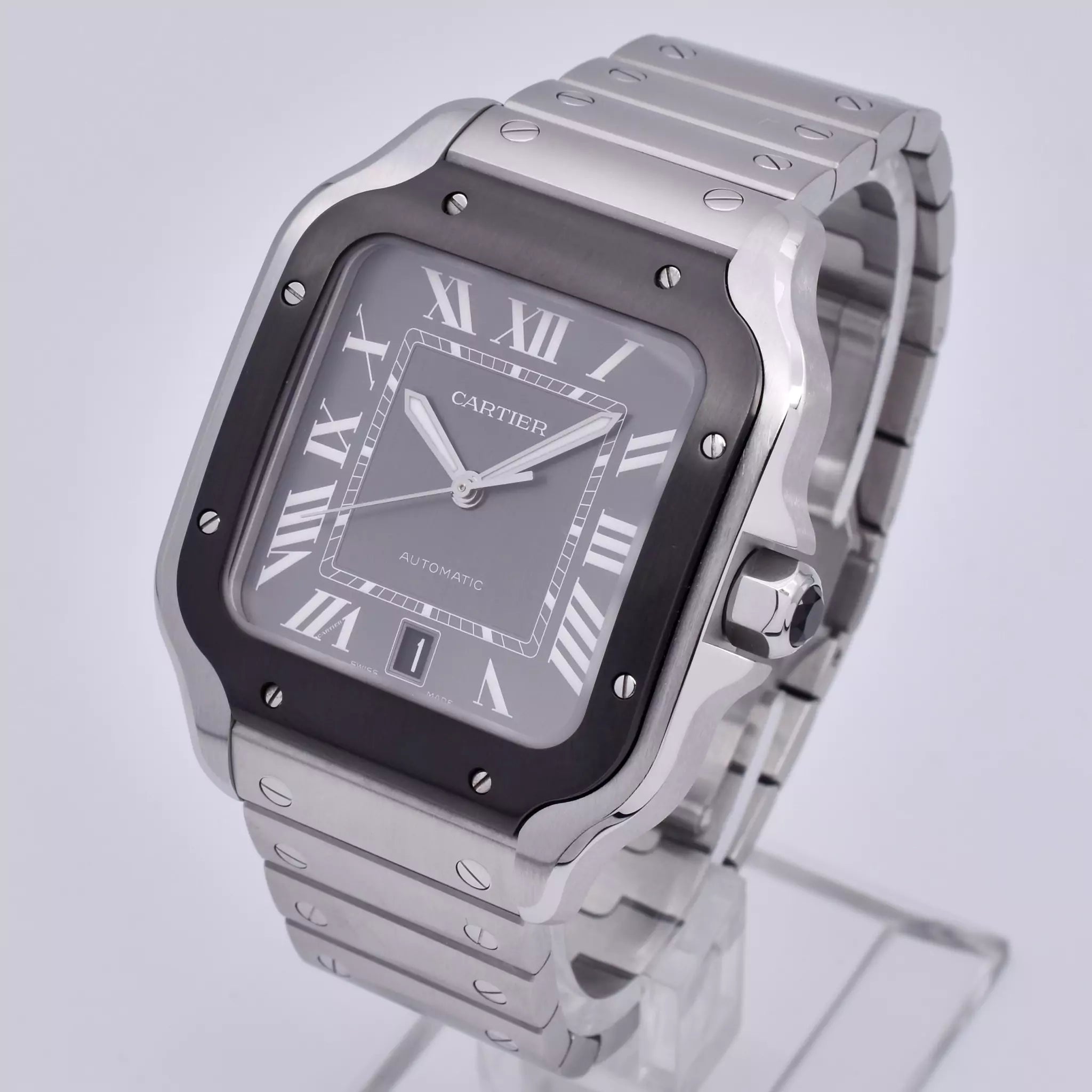 Cartier Santos Excellent Full Set WSSA0037 2021