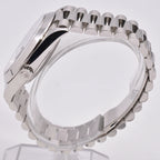 Rolex Day-Date 40 Ice Blue Diagonal Motif Fully Serviced 228206-0004 2015