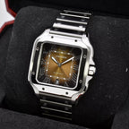 Cartier Santos Large Brown Fumé WSSA0064 2024