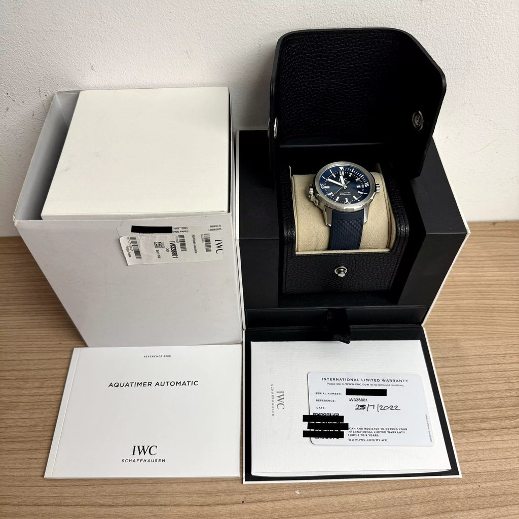 IWC Aquatimer Blue 42mm 2022 IW328801 2022