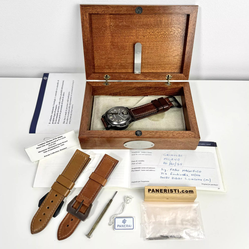Panerai Luminor Pre-Vendôme Full Set 5218-203A 1995